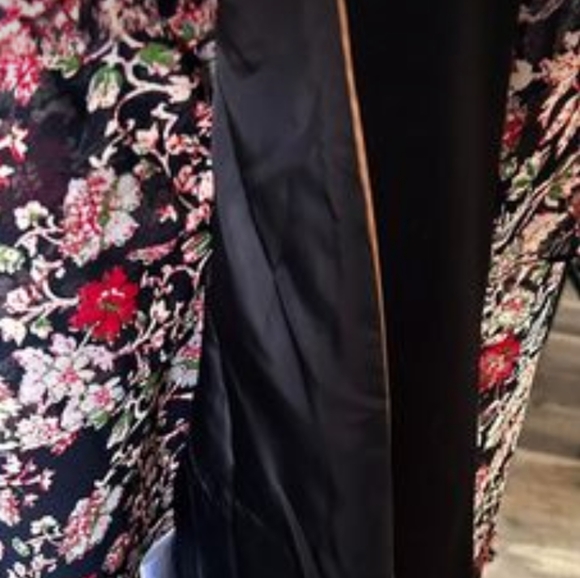 Long black sleevless blazer Novelti size medium - Picture 3 of 3